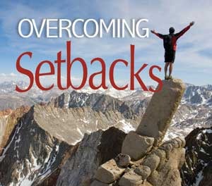 Overcome a health setback and become a better person